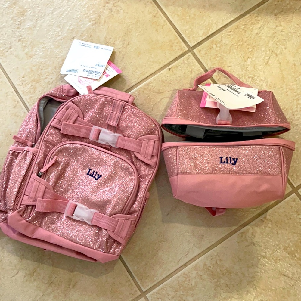 Pottery Barn Kids Book bag. Lunchbox